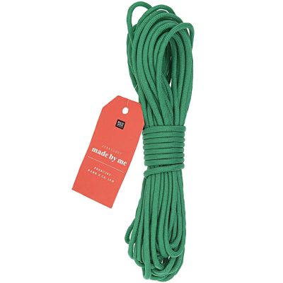 Paracord Band grün 4mm 10m Paracord Band grün 4mm 10m von Rico Design