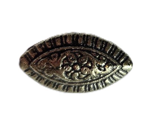 Perle "Raute" - altgold - 18x8 mm von Rico Design