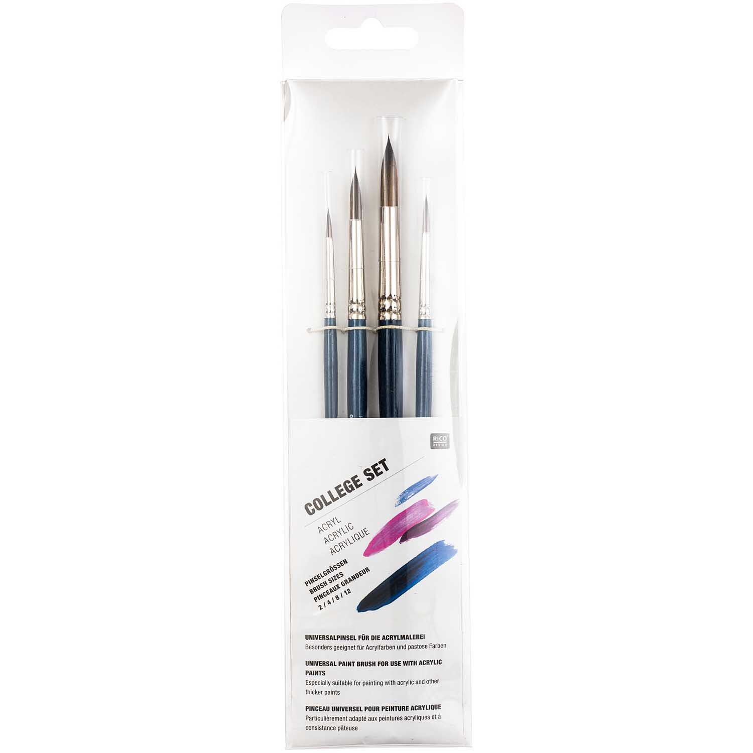 Pinsel Art School Acryl Set von Rico Design
