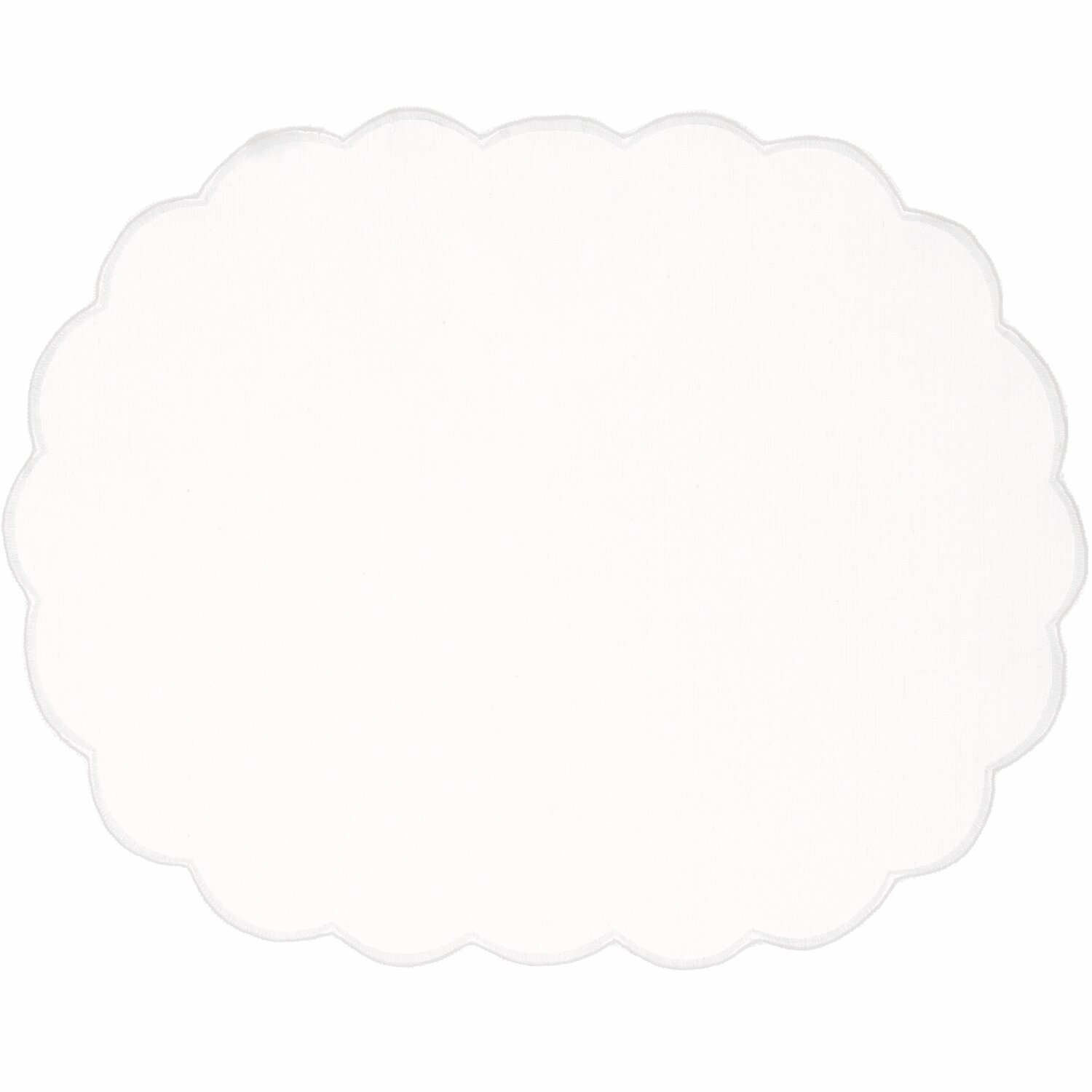 Platzsets oval Weiß 2 Stück Platzsets oval Weiß 2 Stück von Rico Design