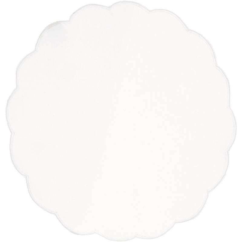 Platzsets rund Weiß 2 Stück Platzsets rund Weiß 2 Stück von Rico Design