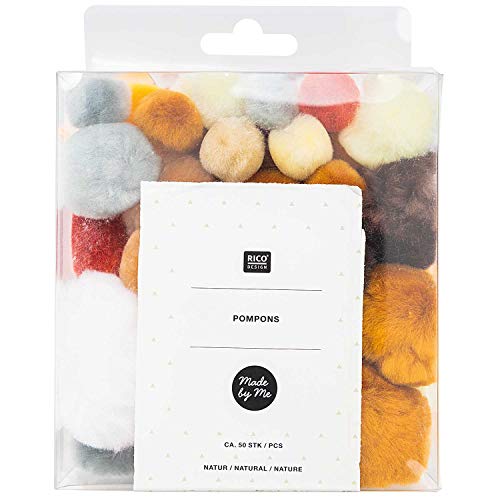 Pompons Natur Pompons Natur von Rico Design