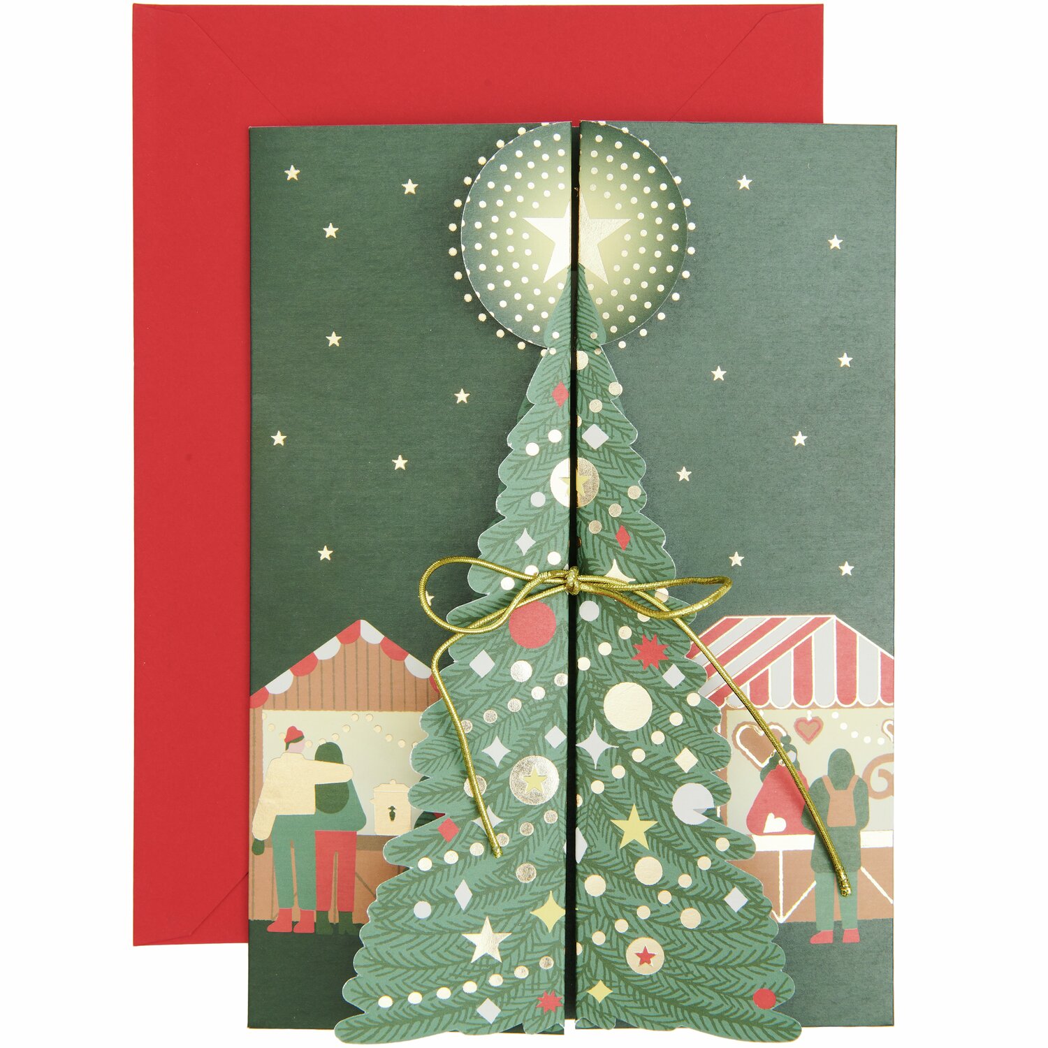 Pop-Up Karte Weihnachtsmarkt Pop-Up Karte Weihnachtsmarkt von Rico Design