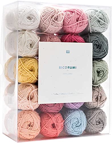 RICORUMI SET 20ER BABY PASTELL von Rico Design