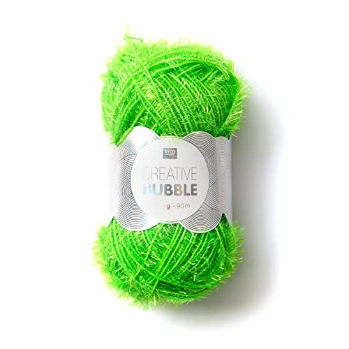 Rico Creative Bubble 50g Stricken Wolle Strick Schwäme häckeln Neon-Grün Neon-Grün Rico Creative Bubble 50g Stricken Wolle Strick Schwäme häckeln Neon-Grün Neon-Grün von Rico Design