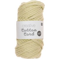 Rico Creative Cotton Cord - Pastell-Grün von Beige