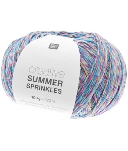 Rico Design Wolle Garn Sommer Sprinkles 003 Sky Blue von Rico Design