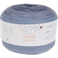 Rico Creative Wool Dégradé - Jeans von Grau