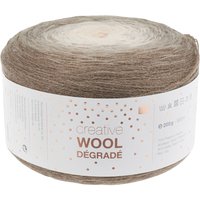 Rico Creative Wool Dégradé - Natur von Braun