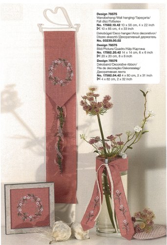 Rico Design 0,5m Leinenband 10cm breit aus Heft 112 "Country Flair von Rico Design
