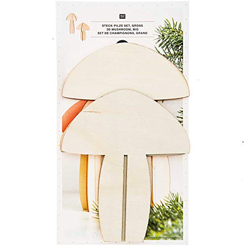 Rico Design 3288641 Holzfigur, Holz, Natur, Breit Rico Design 3288641 Holzfigur, Holz, Natur, Breit von Rico Design