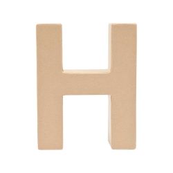Rico Design 3D Papp-Buchstaben stehend H von Rico Design