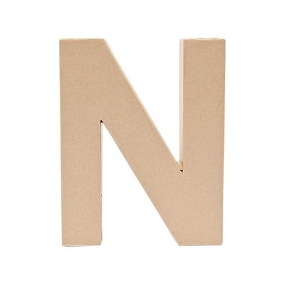 Rico Design 3D Papp-Buchstaben stehend N von Rico Design