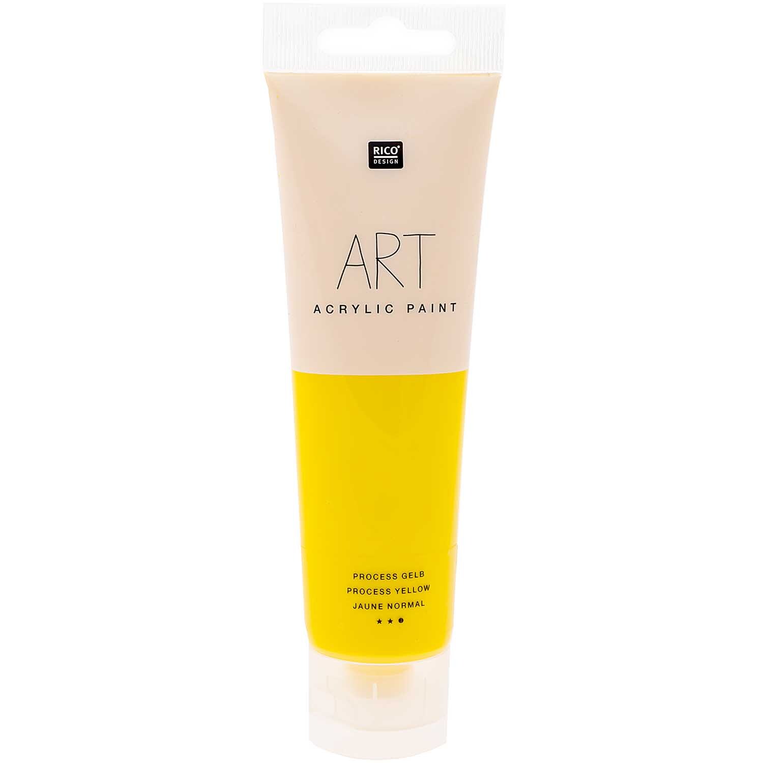 Rico Design ART Künstler Acrylfarbe 100ml process-gelb Rico Design ART Künstler Acrylfarbe 100ml process-gelb von Rico Design