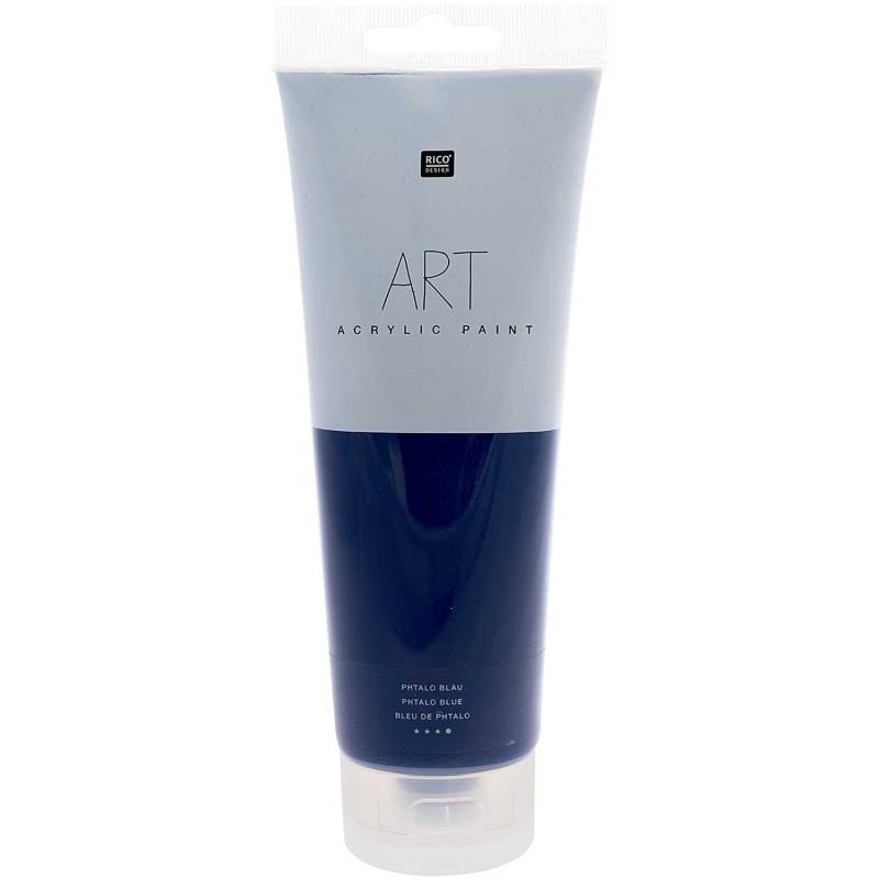 Rico Design ART Künstler Acrylfarbe 250ml Phtalo-Blau von Rico Design