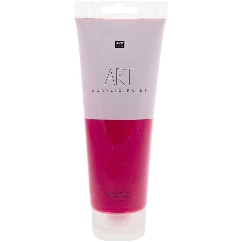 Rico Design ART Künstler Acrylfarbe 250ml Process-Magenta von Rico Design