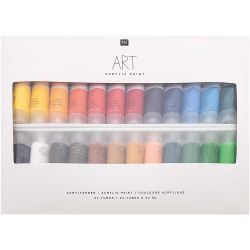 ART Künstler Acrylfarben-Set Special Edition 24x22ml von Rico Design