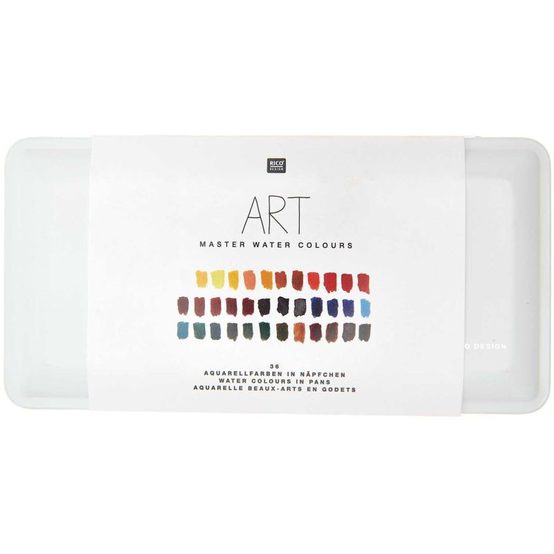 ART Master Aquarellfarben 36 Farben von Rico Design