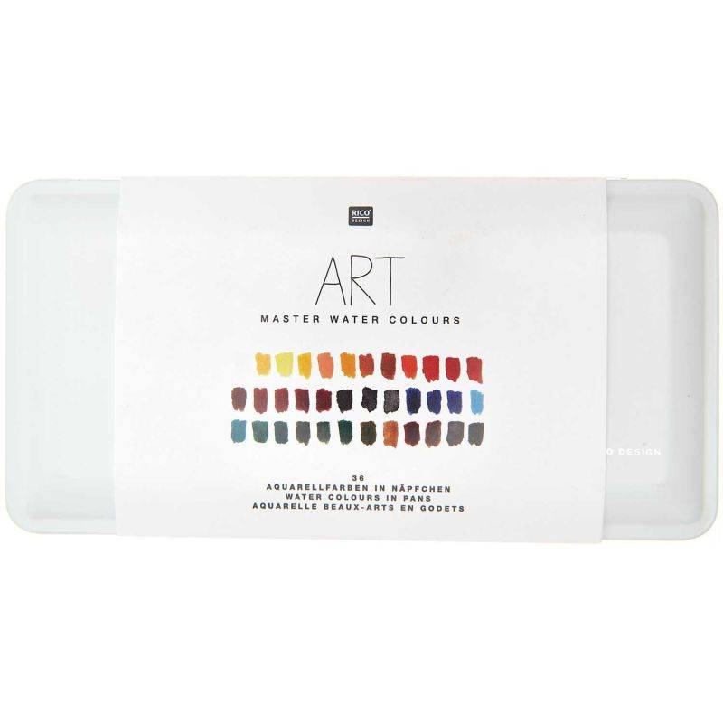 ART Master Aquarellfarben 36 Farben von Rico Design