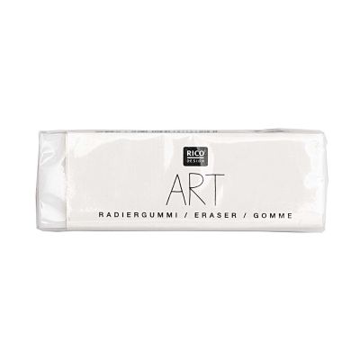 ART Radiergummi weiß 4,5x1,5cm von Rico Design