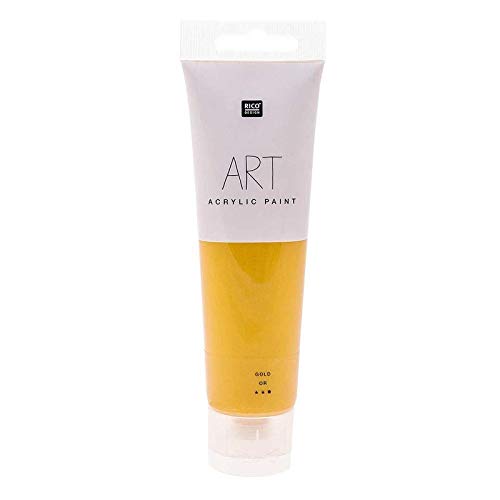 Rico Design Acrylfarbe - Gold - 100 ml von Rico Design