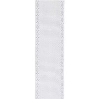 Aidaband weiß mit Rand 6 Stiche/cm 5cm Aidaband weiß mit Rand 6 Stiche/cm 5cm von Rico Design