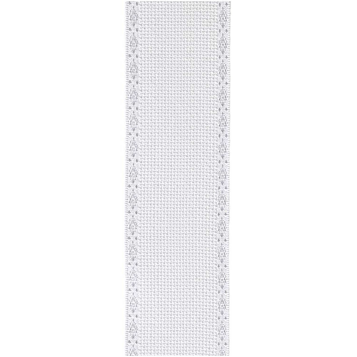 Aidaband weiß mit Rand 6 Stiche/cm 5cm Aidaband weiß mit Rand 6 Stiche/cm 5cm von Rico Design