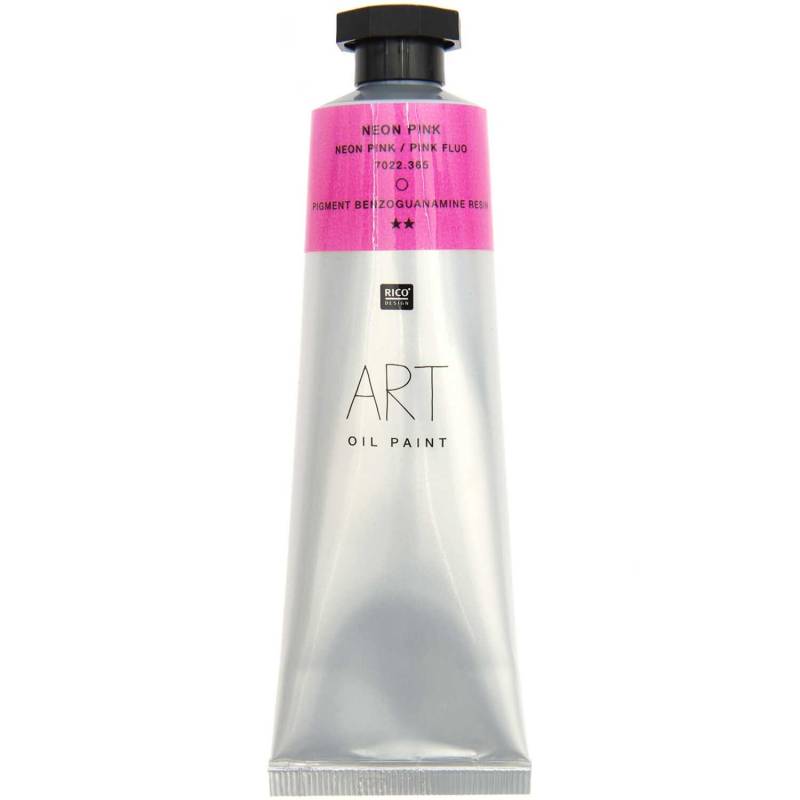 Art Ölfarbe neonpink 60ml von Rico Design