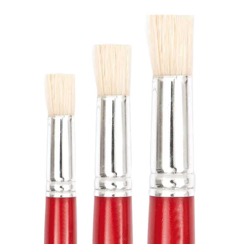 Rico Design Art School Borsten Schablonierpinsel kurz 18 von Rico Design