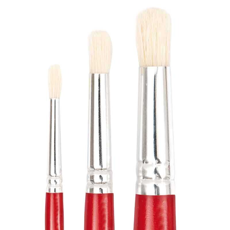 Rico Design Art School Borsten Schablonierpinsel lang 6 von Rico Design