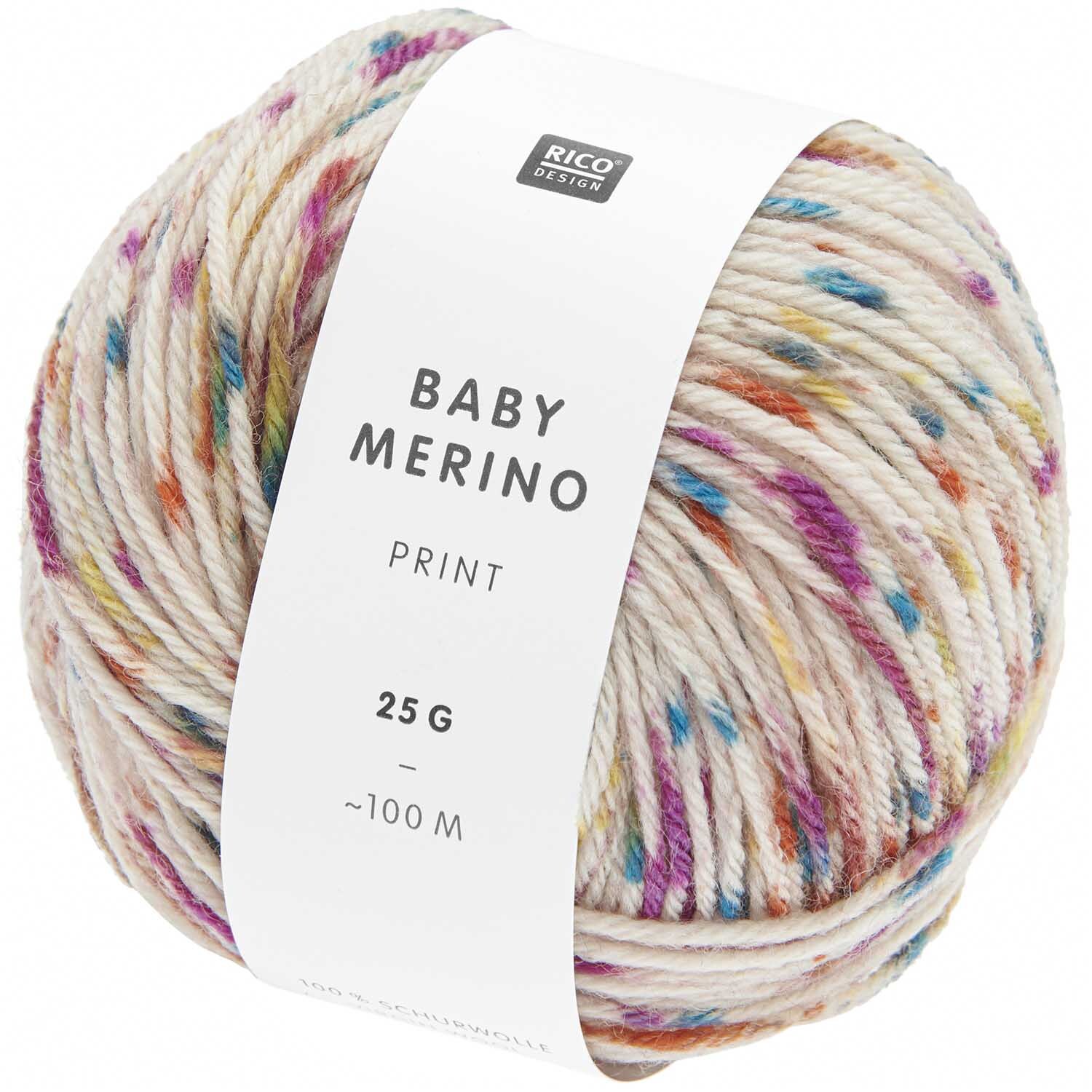 Baby Merino Print Baby Merino Print von Rico Design