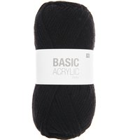 Rico Design Basic Acrylic chunky Schwarz von Rico Design