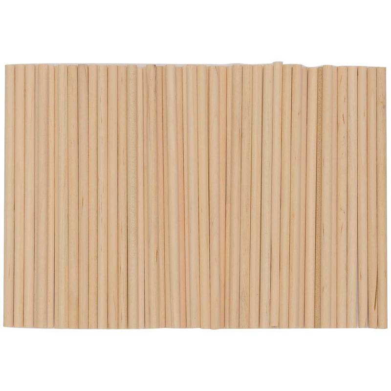 Bastelrundstäbe natur 10cm von Rico Design