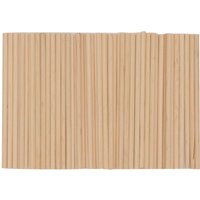 Bastelrundstäbe natur 10cm von Rico Design