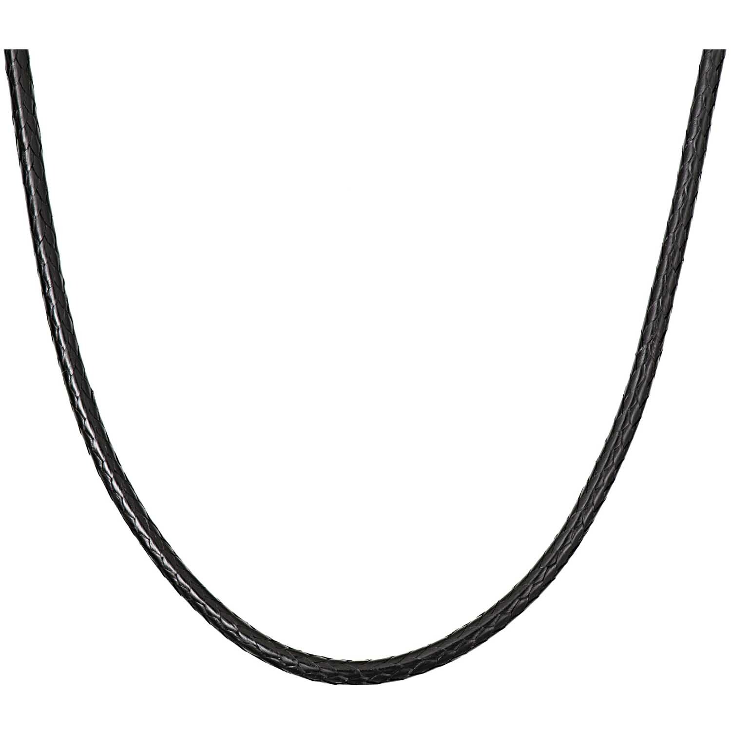 Big Charms Kette Lederoptik Schwarz Big Charms Kette Lederoptik Schwarz von Rico Design