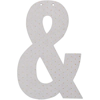 Buchstabe für Girlande 14cm & Buchstabe für Girlande 14cm & von Rico Design