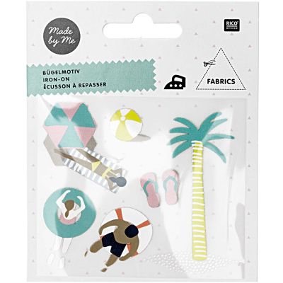 Bügelmotivset Strand von Rico Design