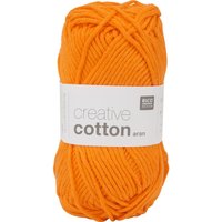 Rico Design Creative Cotton aran - Mandarine von Orange