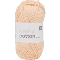 Rico Design Creative Cotton aran - Puder von Pink