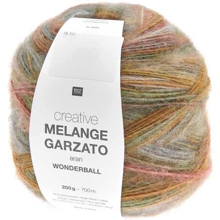 Rico Creative Melange Garzato Aran Wonderball von Rico Design