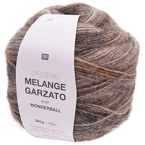 Rico Design Creative Melange Garzato aran, 200 g, ca. 700 m Natur Rico Design Creative Melange Garzato aran, 200 g, ca. 700 m Natur von Rico Design