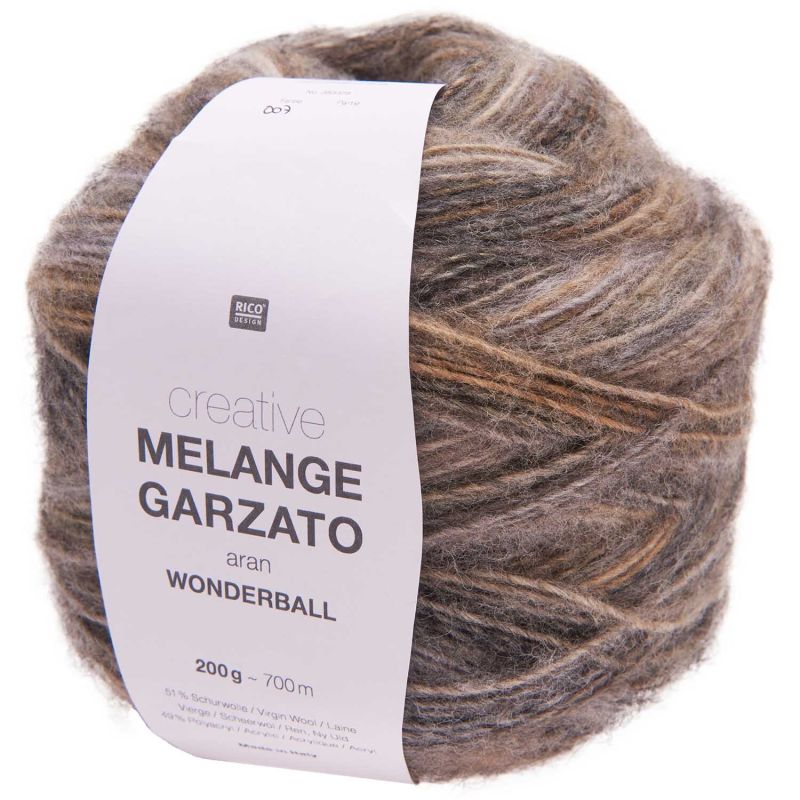 Creative Melange Garzato aran Wonderball von Rico Design