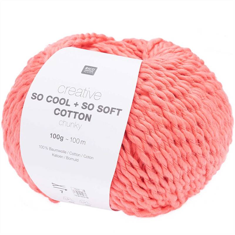 Rico Design Creative So Cool + So Soft Cotton chunky Melone Rico Design Creative So Cool + So Soft Cotton chunky Melone von Rico Design