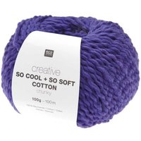 Rico Design Creative So Cool + So Soft Cotton chunky 100g 100m violett von Rico Design