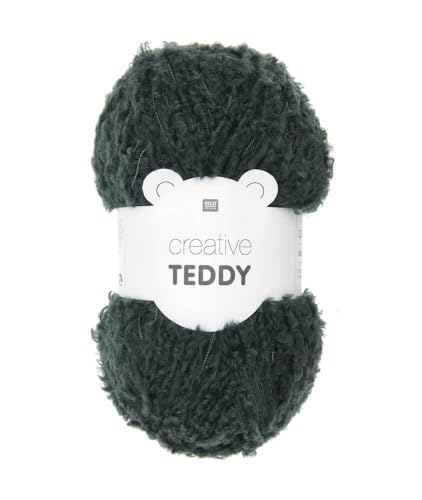 Rico Design Creative Teddy Strickgarn, 100 g, Farbe: 04 Petrolgrün Rico Design Creative Teddy Strickgarn, 100 g, Farbe: 04 Petrolgrün von Rico Design