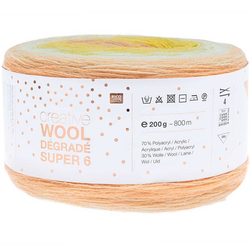 Creative Wool Dégradé Super6 von Rico Design