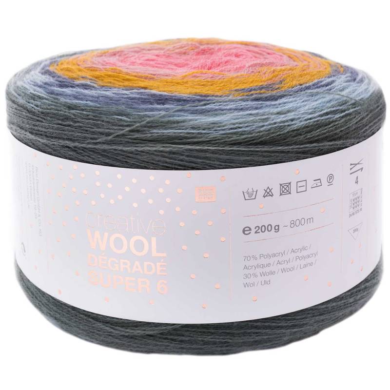 Creative Wool Dégradé Super6 von Rico Design