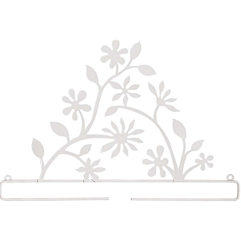 Dekobügel Blütenzweig weiß 31cm von Rico Design