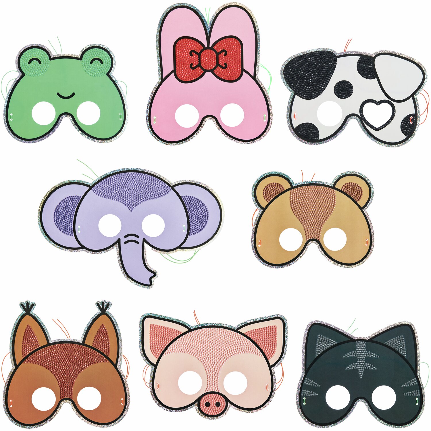 Rico Design Diamond Painting Masken Tiere von Rico Design