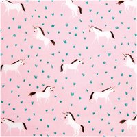 Rico Design Druckstoff Einhorn rosa 140cm Rico Design Druckstoff Einhorn rosa 140cm von Rico Design